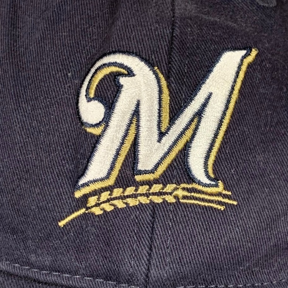 Milwaukee Brewers MLB Youth Baseball Ball Cap Hat Adjustable Strapback Cotton‎ - Picture 3 of 10